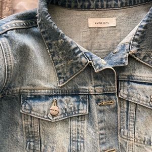 Anine Bing Vintage Blue Rory Jacket - XS
